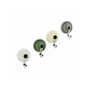 Çok Amaçlı Yapışkanlı ve Vantuzlu Tekli Askı, Yeşil