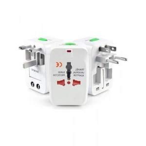 Çoklu Priz Dönüştürücü, 150 Ülkeye Uygun Seyahat Adaptörü