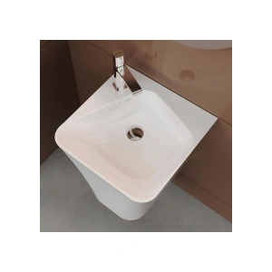 Creavit Avis Beyaz Delikli Monoblok Lavabo 45 cm AV145