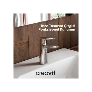 Creavit Bevel Krom Lavabo Bataryası BV1500