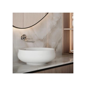 Creavit Gordo Oval Beyaz Deliksiz Lavabo 40 cm GO140