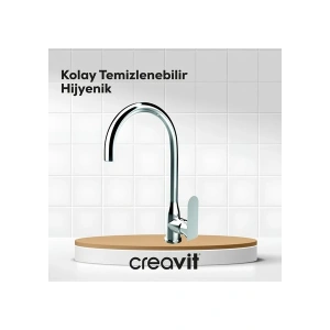 Creavit Pure Krom Eviye Bataryası PR8501