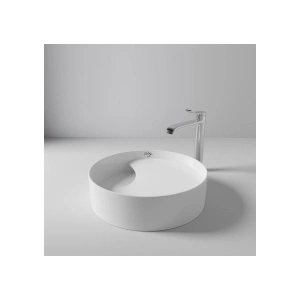 Creavit Ruby Oval Beyaz Deliksiz Lavabo 40 cm RB141