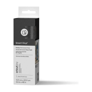 Cricut 2011752 Joy Smart Vinil Kalıcı 14 X 122 cm Işıltılı Siyah