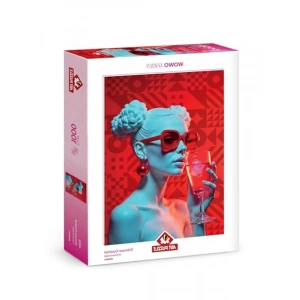 Crimson Kokteyl Temalı 1000 Parça Puzzle Seti