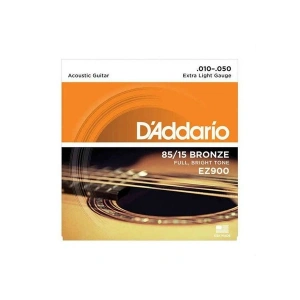 DAddario EZ900 85/15 Bronze Akustik Gitar Teli (10-50)