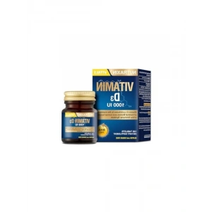 D3 Vitamini Takviye Edici Gıda (1000 IU, 120 Tablet)