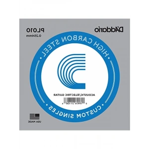 Daddario Pl010 Elektro Ve Akustik Tek Tel, E-(Mi), High Carbon St