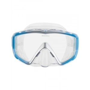 Dalış Maskesi - Cressi Liberty Triside, Clear/Blue/Silver