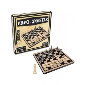 Dama Satranç Seti - Zeka Geliştirici Oyun