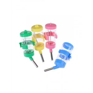 Damlatmayan Hamster ve Tavşan Suluğu, 80 ml (Mavi)