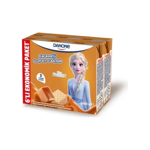 Danone 6lı Mp Disney Karamelli ve Gofret Aromalı Uht Süt 6X180 ml