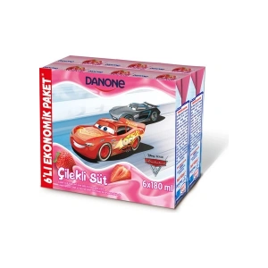 Danone Disney Çilekli Süt 6X180 ML