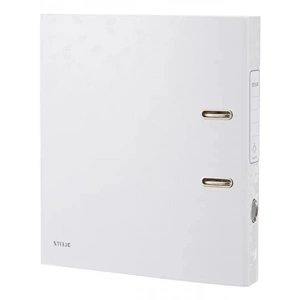 Dar Metalik Beyaz Klasör, 180° Açılır Tasarım