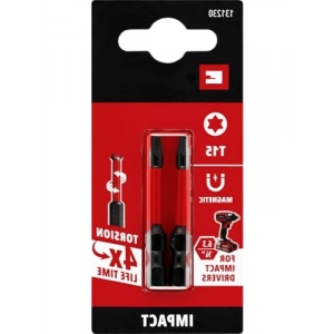 Darbeli Bit Seti, 2 Parça, 50 mm Uzunluk, S2 Çelik