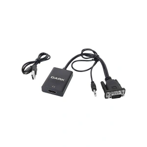 Dark Analog VGA ve SES - Dijital HDMI Dönüştürücüsü (DK-HD-AVGAXHDMI2)
