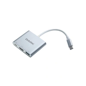 DARK DK-AC-U31X32 TYPE-C - HDMI_USB 3.0 Çevirici Adaptör Beyaz