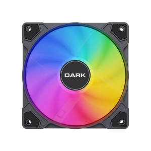 Dark Sessiz 12cm ARGB 1200RPM 36CFM 22dBA 4pin + 3Pin LED Kasa Fanı (DKCF127ARGB)