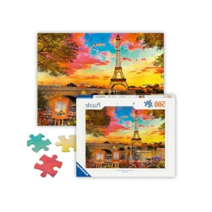 Dayanıklı 500 Parça Paris Temalı Yapboz