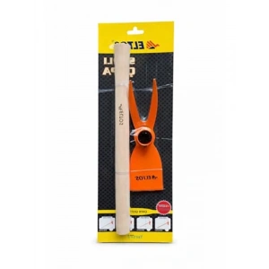Dayanıklı metal saplı bahçe çapası, ergonomik ahşap sap, toprak havalandırma aracı