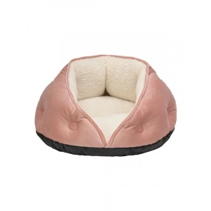 Dayanıklı Pudra Pembe Kedi ve Köpek Yatağı 50 cm