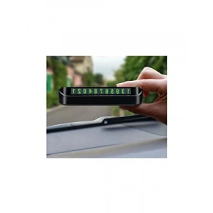 Değiştirilebilir Araç İçi Numaratör - Gizlenebilir