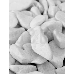 Dekoratif Beyaz Dolomit Çakıl Taşı, 2-4 cm, 3 kg