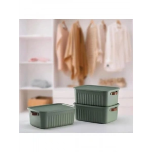 Dekoratif Kapaklı Kutu, 35x25x14 cm Ölçülerinde ve 10 Litre Hacim