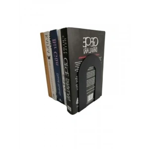 Dekoratif Metal Kitap Tutucu - Hediyelik Kitap Ayracı ile