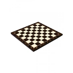 Dekoratif Orta Boy Satranç Tahtası - Ceviz Desenli
