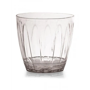 Dekoratif şeffaf orkide saksısı, modern tasarım, 3 litre hacimli, sağlam yapı
