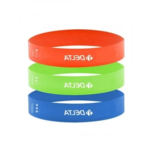 Delta 3lü Aerobik Loop Band Seti - Çok Renkli