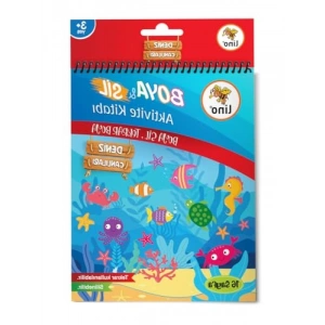 Denizaltı Temalı Boya ve Sil Aktivite Matı