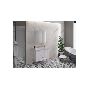 Denko Banyo Royal 65 cm Banyo Dolabı Takımı Beyaz