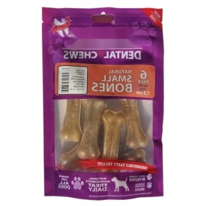 Deri Köpek Çiğneme Kemiği - 25 gr, 6 Adet