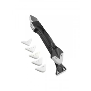 Derz Kazıyıcı ve Silikon Çekme Aparatı, 5 Başlıklı Kullanım