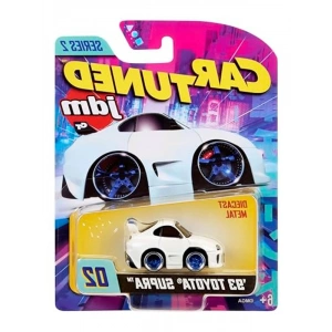 Diecast Metal Koleksiyon Araba - 1993 Toyota Supra A90, Beyaz
