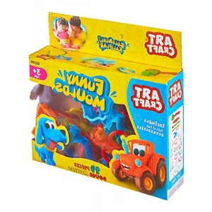 Diğer Dede - Art Craft Eğlenceli Kalıplar 19 Parça (Fentoys 3299)