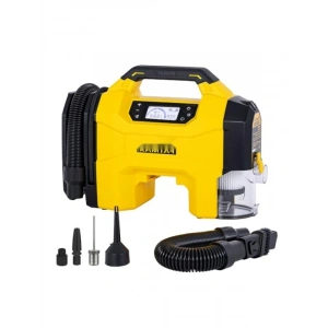 Dijital Basınç Göstergeli Lastik Pompası ve Süpürge