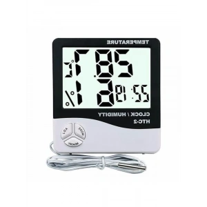 Dijital Sıcaklık ve Nem Ölçer, LCD Ekranlı