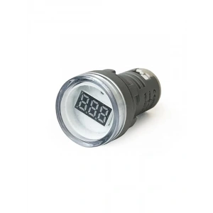 Dijital Voltmetre, 22MM AC 60-500V LED Beyaz Işık ile Kullanım
