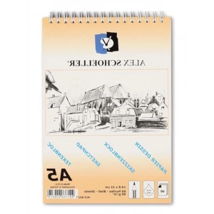 Dik A5 Boyutlu 90 gr Eskiz Blok, 60 Yapraklı