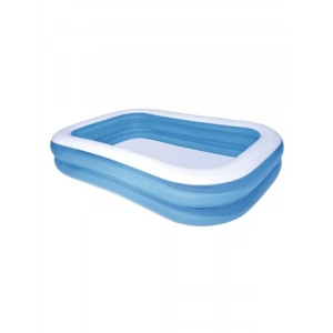 Dikdörtgen Mavi Şişme Havuz