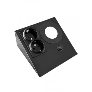 Dikey Tezgah Altı Antrasit Gövde Panel Spot Lamba - Beyaz Işık