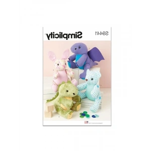 Dikiş Deseni 33 cm, Peluş Malzeme