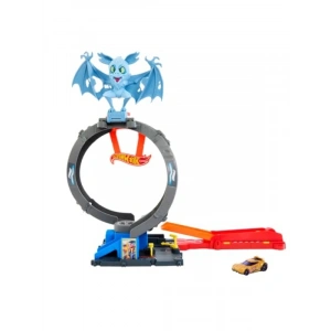 Dinamik Lastik Döngü Saldırı Oyun Seti ve 1:64 Ölçekli Araba