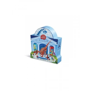 Dinozor Temalı 48 Parça Puzzle, Müzede Bir Gün Eğlencesi