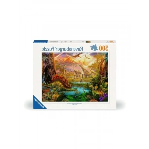 Dinozor Temalı 500 Parça Puzzle Seti