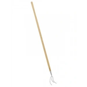 Dişbudak Saplı Paslanmaz Çelik Bahçe Kültivatörü - Ergonomik ve Etkili