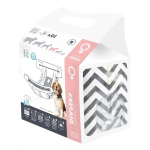 Dişi Köpekler için Külot, 10lu Paket Orta Boy